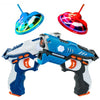 Infrared Laser Tag Guns with Flying Saucers Battle Blasters Game