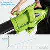 7.5 Amp 3-in-1 Electric Leaf Blower Leaf  Vacuum Mulcher 170MPH