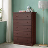 5-Drawer Dresser with Smooth Slide Rail