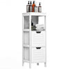 Floor Cabinet Multifunction Storage Rack Stand Organizer