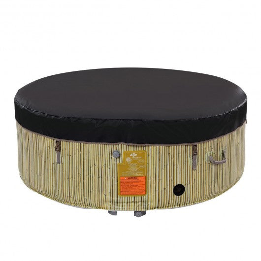 4 Persons Portable Heated Bubble Massage Spa