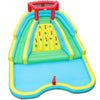 Double Side Inflatable Water Slide Park with Climbing Wall