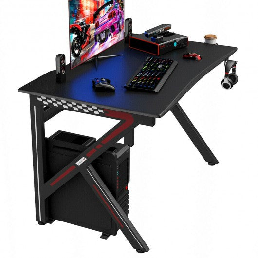 K-Shaped E-Sports Gaming Desk Gamers Computer Table