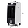 Evaporative Portable Air Conditioner Cooler with Filter Knob