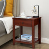 Set of 2 Night Stand End Side Table