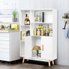Floor Storage Free Standing Wooden Display Bookcase