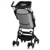 Buggy Portable Pocket Compact Lightweight Stroller Easy Handling Folding Travel -Gray