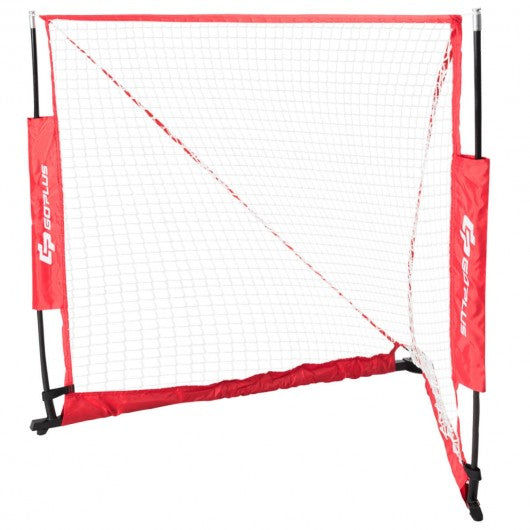 4' Portable Lacrosse Goal Net with Carry Bag