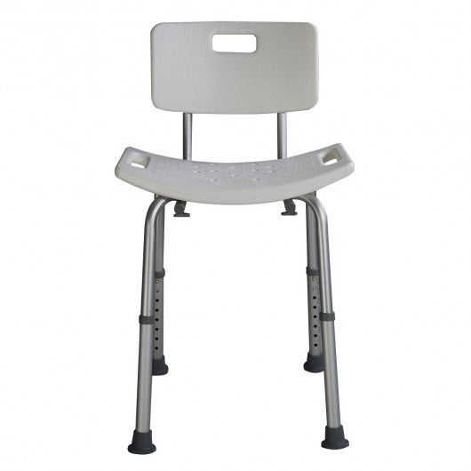 6 Height Medical Bath Stool with Backrest