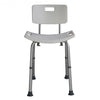 6 Height Medical Bath Stool with Backrest