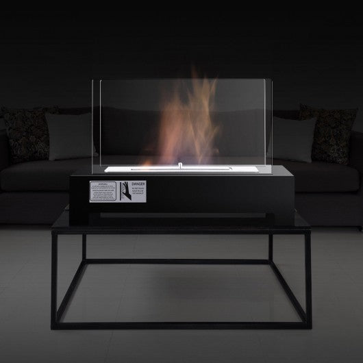 Stainless Steel Portable Tabletop Ventless Bio Ethanol Fireplace