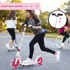 Portable Folding Sports Kick Scooter w/ LED Wheels