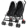 Foldable Twin Baby Double Stroller Ultralight Umbrella Kids Stroller