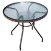 Outdoor Patio Steel Round Table