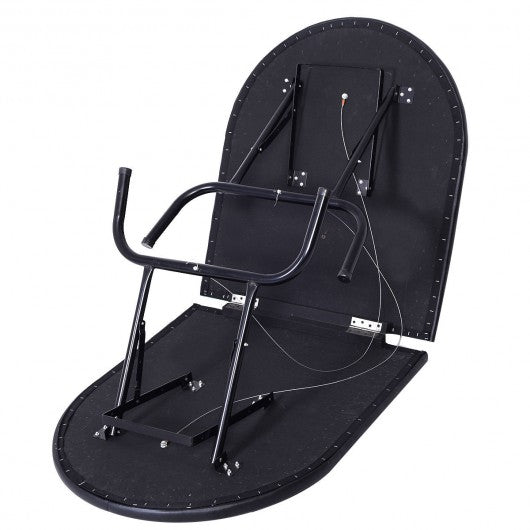 8 Players Texas Holdem Foldable Poker Table