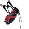 Golf Stand Cart Bag with 6 Way Divider Carry Pockets