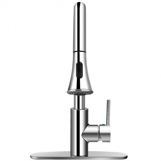 Kitchen Faucet Single Handle Brushed Nickel