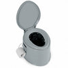 Portable Travel Toilet with Paper Holder for Indoor Outdoor