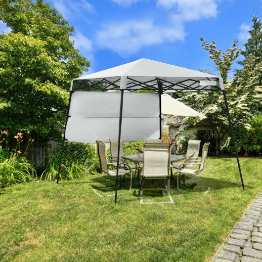 7 x 7 FT Sland Adjustable Portable Canopy Tent w/ Backpack