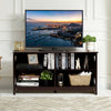 Wooden TV Stand Entertainment Media Center