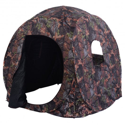 Portable Pop up Ground Camo Blind Hunting Enclosure