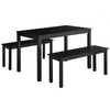 3PCS Modern Studio Collection Table Dining Set