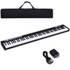 BX-II 88-key Portable Weighted Digital Piano with Bluetooth & MP3-Black