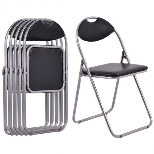 6-piece U-Shape Folding Chairs