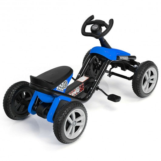 4 Wheel Pedal Powered Ride on Racer Car for Kids