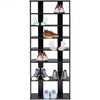 7 Tiers Big Shoe Rack Wooden Shoes Storage Stand