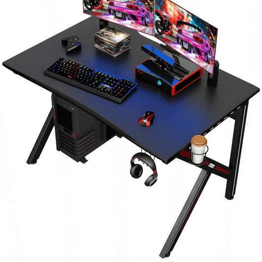 K-Shaped E-Sports Gaming Desk Gamers Computer Table