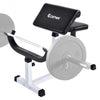 Biceps Trainer Seated Arm Barbell Curl Weight Bench