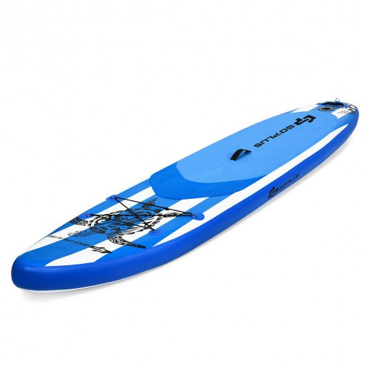 10.6' Inflatable Adjustable Paddle Board with Carry Bag
