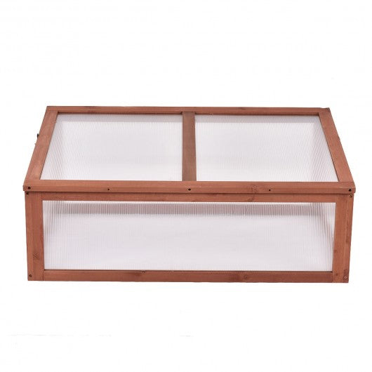 Garden Portable Wooden Greenhouse