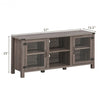 TV Stand Entertainment Center for TV's with Storage Cabinets