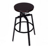 Set of 2 Adjustable Vintage Bar Stool