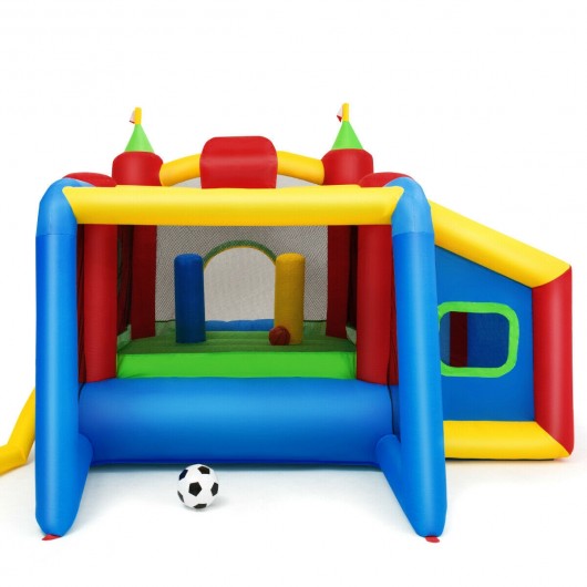 Inflatable Bounce House Kids Slide Jumping Castle