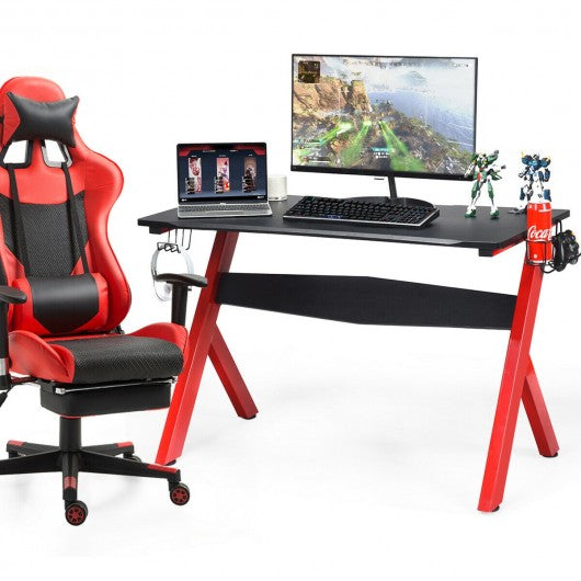 SEDETA Cup & Headphone Holder and Mouse Pad Gaming Desk