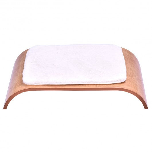 Wood Pet Bed Cat Dog Nap Pad