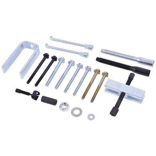 Steering Wheel Puller & Lock Plate Compressor Set Mechanic Installer Remover Kit