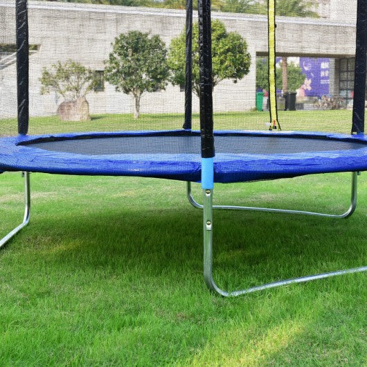 8' Safety Jumping Round Trampoline with Spring Safety Pad