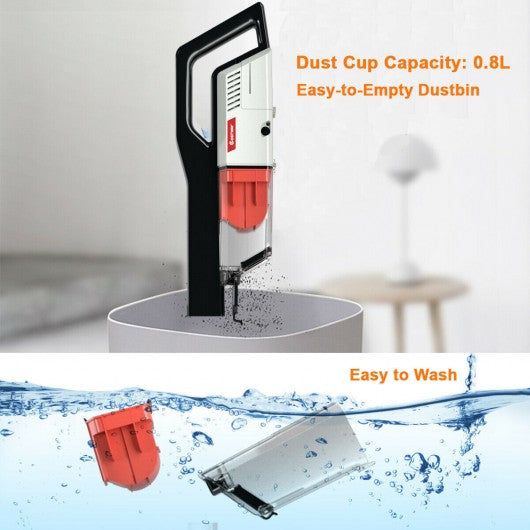 Cordless Lightweight Vacuum Cleaner with Rechargeable Battery