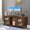 TV Stand Entertainment Center for TV's with Storage Cabinets