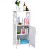 Bathroom Single Door Storage Floor Towels Cabinet