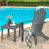 Outdoor Solid Wood Durable Patio Adirondack Chair