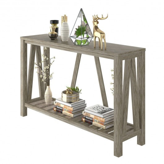 52 Inch Long Console End Sofa Table