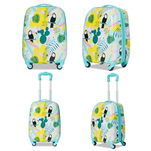 2 pcs Kids Luggage Set 12