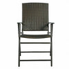 Set of 4 Rattan Folding Chair