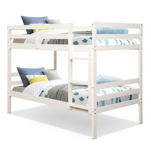 Twin Bunk Bed Children Wooden Bunk Beds Solid Hardwood