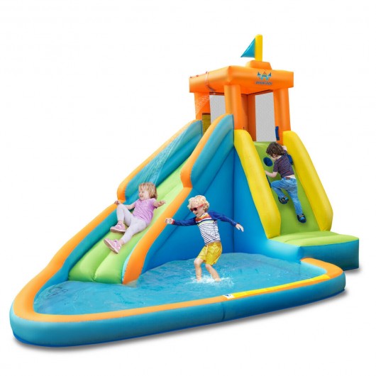 Inflatable Water Slide Kids Bounce House Castle